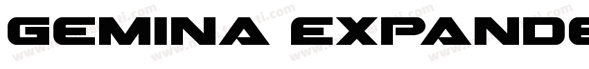 Gemina Expanded Ital字体转换